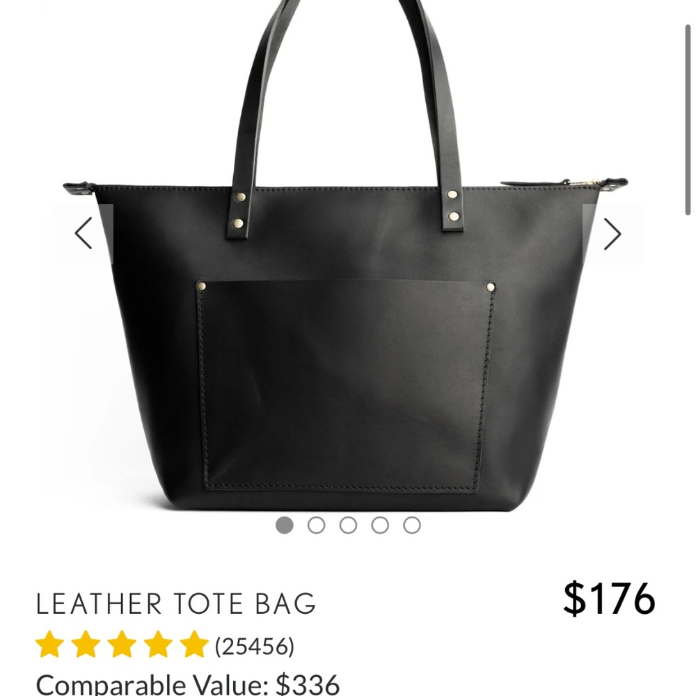 Portland Leather Tote
